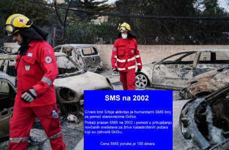 Aktiviranje humanitarnog SMS broja