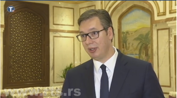 RTS Vučić Mogerini nije kriva za dijalog