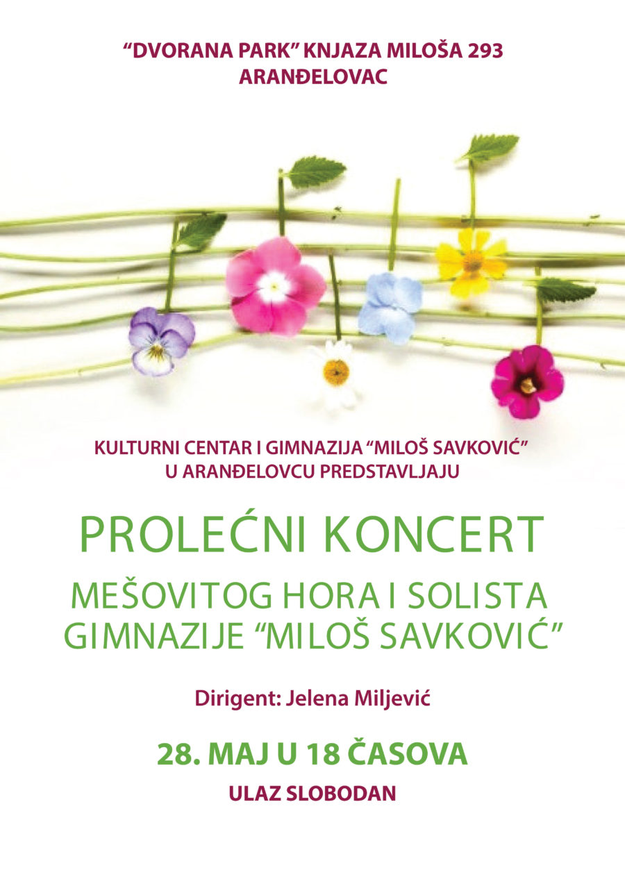 PLAKAT PROLECNI KONCERT